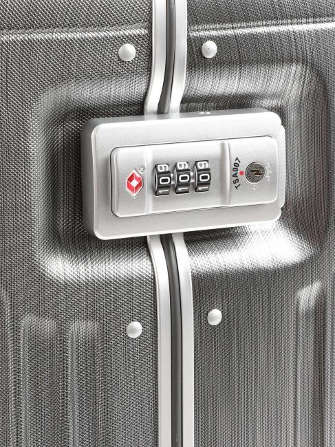 PQ-LIGHT Carro de equipaje de mano ner / cuo - Equipaje de mano