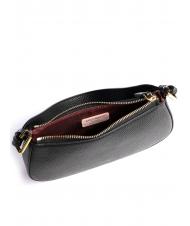 COCCINELLE MERVEILLE Bolso bandolera en piel texturizada negro - Bolsos Mujer - 4