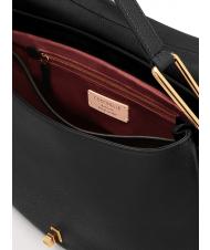 COCCINELLE MAGIE L Bolso bandolera de piel con bandolera negro - Bolsos Mujer - 4