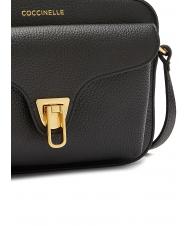 COCCINELLE BEAT SOFT Bolso de hombro pequeño negro - Bolsos Mujer - 3