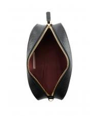 COCCINELLE TEBE Bolso bandolera en piel texturizada negro - Bolsos Mujer - 4