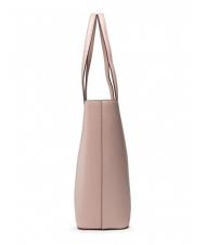 DKNY BRYANT PARK NORTH SOUTH Bolso de compras de cuero cachemira / plata - Bolsos Mujer - 3