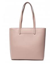DKNY BRYANT PARK NORTH SOUTH Bolso de compras de cuero cachemira / plata - Bolsos Mujer - 4