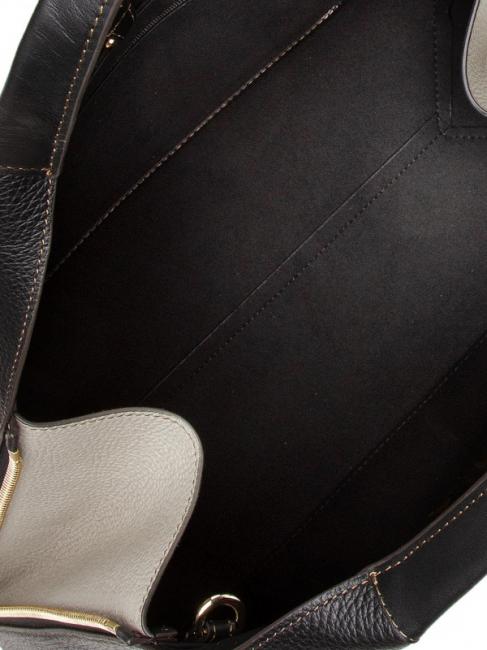 GILDA Bolso bandolera, con bandolera negro + mármol c - Bolsos Mujer