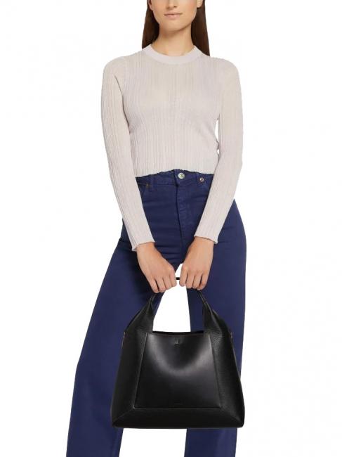 GILDA Bolso bandolera, con bandolera negro + mármol c - Bolsos Mujer