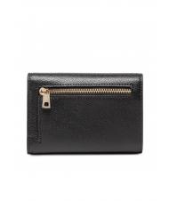 FURLA 1927 Cartera compacta en piel ares negro - Carteras Mujer - 3