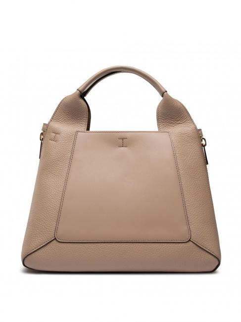 GILDA Bolso tote Roma y piel de becerro st eracle gris + salvia c - Bolsos Mujer