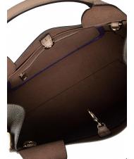 FURLA GILDA Bolso tote Roma y piel de becerro st eracle gris + salvia c - Bolsos Mujer - 6