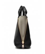 FURLA GILDA Bolso tote Roma y piel de becerro st eracle negro + mármol c - Bolsos Mujer - 4