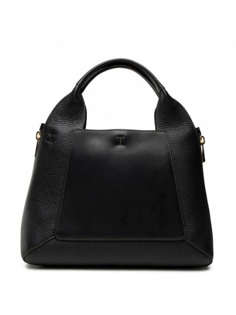 GILDA Bolso tote Roma y piel de becerro st eracle negro + mármol c - Bolsos Mujer