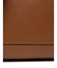 FURLA GILDA Bolso tote Roma y piel de becerro st eracle coñac / negro - Bolsos Mujer - 6