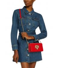 FURLA MY JOY Minibolso de hombro en piel de becerro taita refresco - Bolsos Mujer - 6