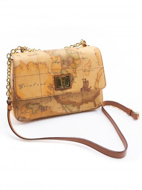 GEO CLASSIC bolsa de hombro NATURAL - Bolsos Mujer