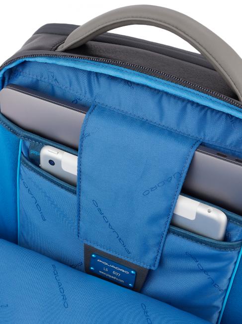 Mochila URBAN, puerto para PC de 15.6 ", con sistema antirrobo gris negro - Mochilas para portátil