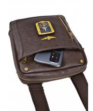 AERONAUTICA MILITARE PILOT Bolsa de hombro MORO - Bandoleras Hombre - 3