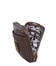 AERONAUTICA MILITARE PILOT Bolsa de hombro MORO - Bandoleras Hombre - 4