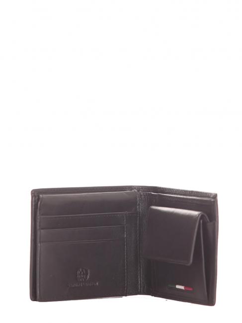 TARGET Billetera de cuero negro - Carteras Hombre