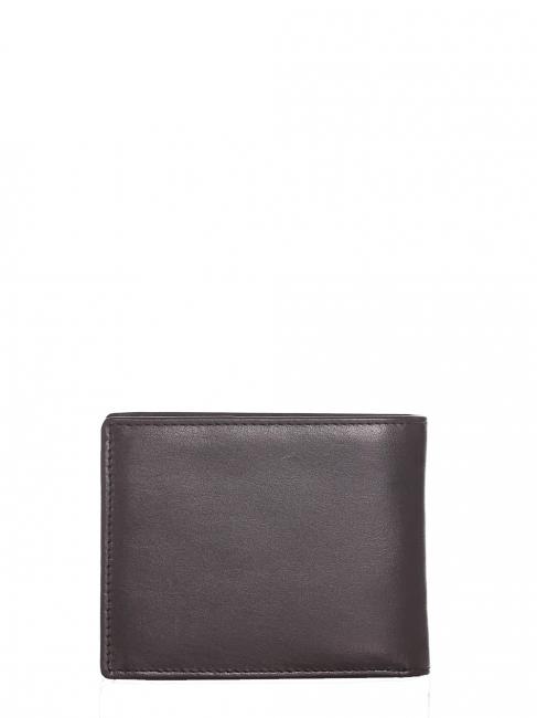 TARGET Billetera de cuero negro - Carteras Hombre