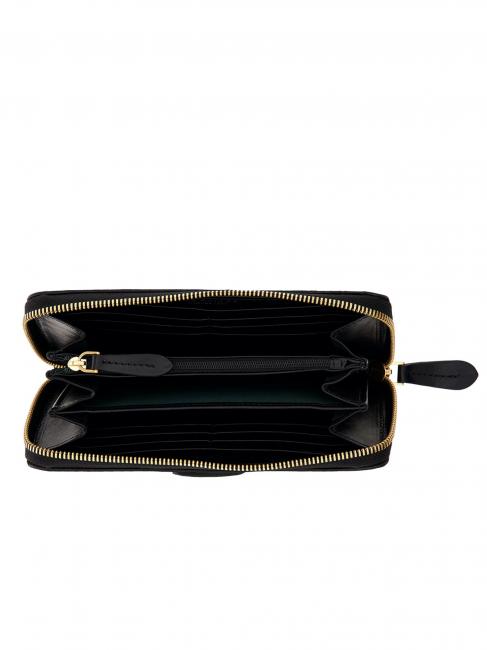 BICE Cartera grande de piel Oro negro - Carteras Mujer