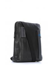PIQUADRO PULSE Bolso de cuero negro - Bandoleras Hombre - 2