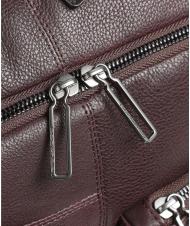 PIQUADRO RONNIE Mochila para portátil 14", en piel BROWN - Mochilas para portátil - 3