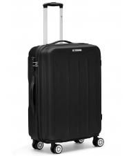 R RONCATO FLIGHT Juego de 3 carros portaequipajes de mano, mediano, grande negro - Set Trolley - 5