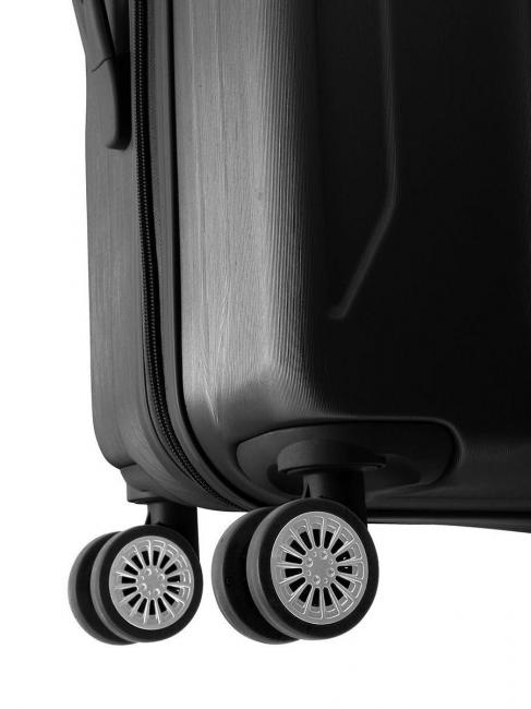 FLIGHT Juego de 3 carros portaequipajes de mano, mediano, grande negro - Set Trolley
