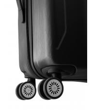 R RONCATO FLIGHT Juego de 3 carros portaequipajes de mano, mediano, grande negro - Set Trolley - 7