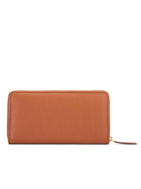 CANADA Cartera grande con cremallera de piel CUERO - Carteras Mujer