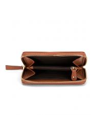 TOSCA BLU CANADA Cartera mediana con cremallera de piel CUERO - Carteras Mujer - 2