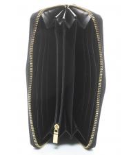 ERMANNO SCERVINO EBA Cartera con cremallera alrededor negro - Carteras Mujer - 2