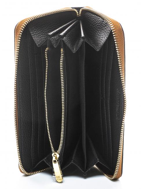 GIOVANNA Cartera con cremallera alrededor broncearse - Carteras Mujer