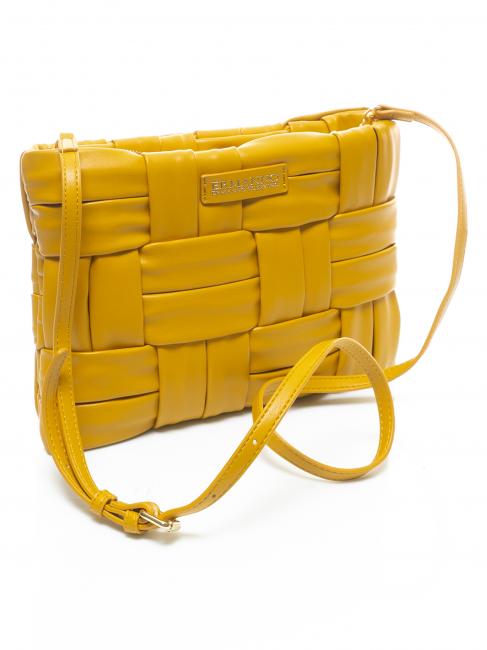 NIMA Bolso bandolera, con bandolera amarillo - Bolsos Mujer