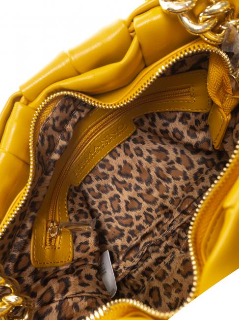 NIMA Bolso bandolera, con bandolera amarillo - Bolsos Mujer