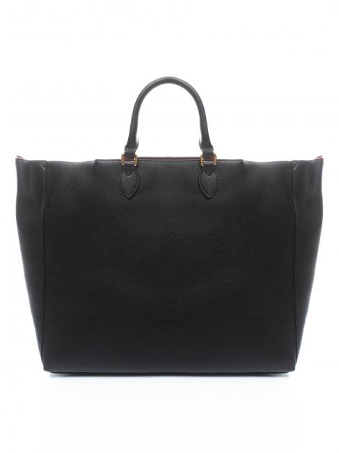 NATASHA Bolso shopper de mano, con bandolera negro - Bolsos Mujer
