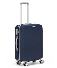 R RONCATO FLIGHT Juego de 3 carros portaequipajes de mano, mediano, grande noche azul - Set Trolley - 4