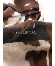 COCCINELLE Stola in viscosa e lana  moca multicolor - Bufandas - 3
