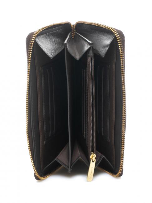 Portafoglio grande zip around in pelle  t.moro - Carteras Mujer