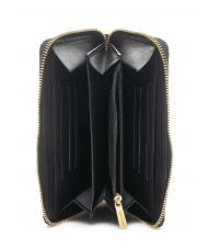 ROCCOBAROCCO Portafoglio grande zip around in pelle  - Carteras Mujer