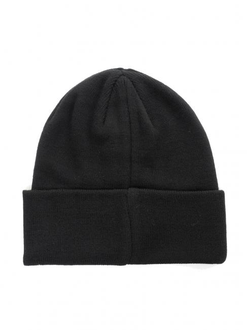 Berretto beanie con risvolto  negro - Sombreros