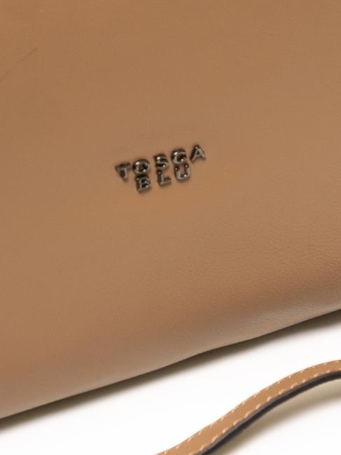 AVANA Bolso grande de piel barro - Bolsos Mujer