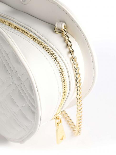 Borsa a cuore con tracolla catena  blanco - Bolsos Mujer