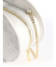 LOVE MOSCHINO Borsa a cuore con tracolla catena  blanco - Bolsos Mujer - 3