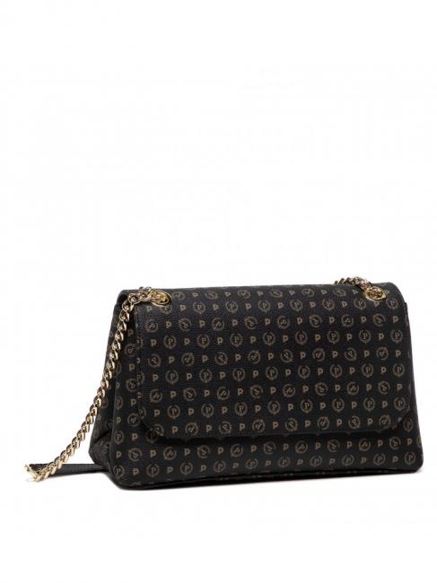 HERITAGE Bolso bandolera mediano negro - Bolsos Mujer