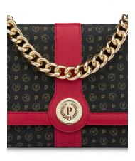 POLLINI HERITAGE CLASSIC bolsa de hombro laca negra - Bolsos Mujer - 3