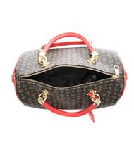 POLLINI Heritage Classic Bolso bowling de mano, con bandolera laca negra - Bolsos Mujer - 5