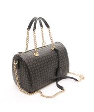 POLLINI Heritage Classic Bolso bowling de mano, con bandolera negro - Bolsos Mujer - 2