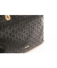 POLLINI Embossed Heritage Bolso de hombro negro - Bolsos Mujer - 4