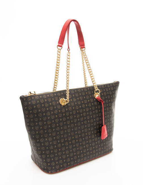 Tapiro Bolso de hombro laca negra - Bolsos Mujer