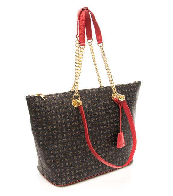 Tapiro Bolso de hombro laca negra - Bolsos Mujer